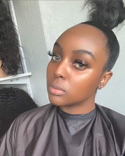 amara la negra no make up hairline no weave look Amara La Negra No Make No Weave Recessed Hairline Look