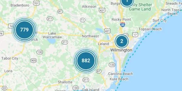 More than 200,000 without power in North Carolina after severe storms