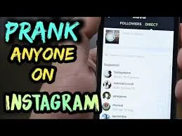 instagram prank