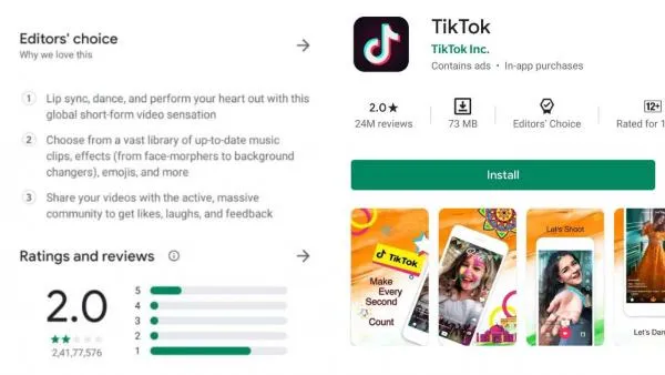 Why TikTok Rating Down to 2.0? YouTube vs Tik Tok & Faizal Siddiqui Controversy #BanTikTokInIndia