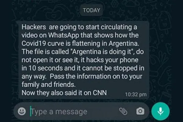 'Argentina is Doing it' WhatsApp Video Message Doesn't Hack Mobile Phone in 10 Seconds: Here's the Truth