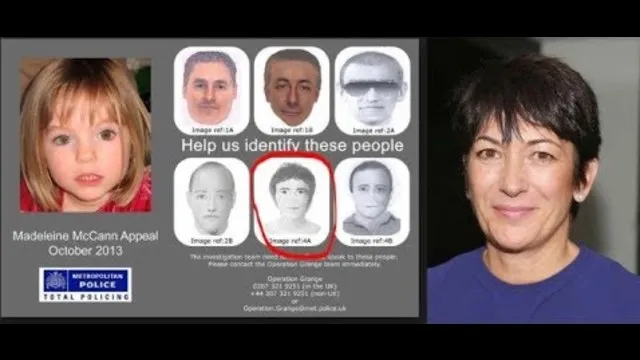 Madeleine McCann Ghislaine Maxwell Female Abductor Sketch