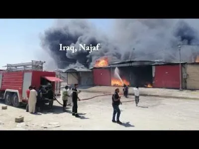 Najaf Explosion Iraq 6 Explosions in 24 hours