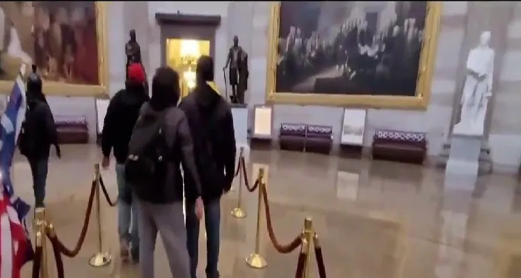 CNN's Jade Sacker Caught on Camera With BLM activist, John Sullivan at Capitol Building: Twitter