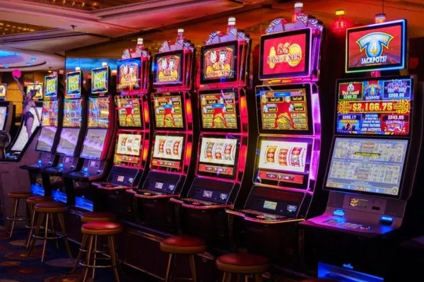 What technology is used in casino slot machines?